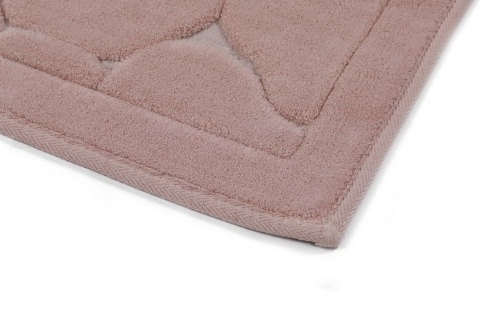 Mijölnir Juego de Alfombrillas de Baño de Algodón 100% Lino - Powder Mijölnir Juego de Alfombrillas de Baño de Algodón 100% Lino - Powder
